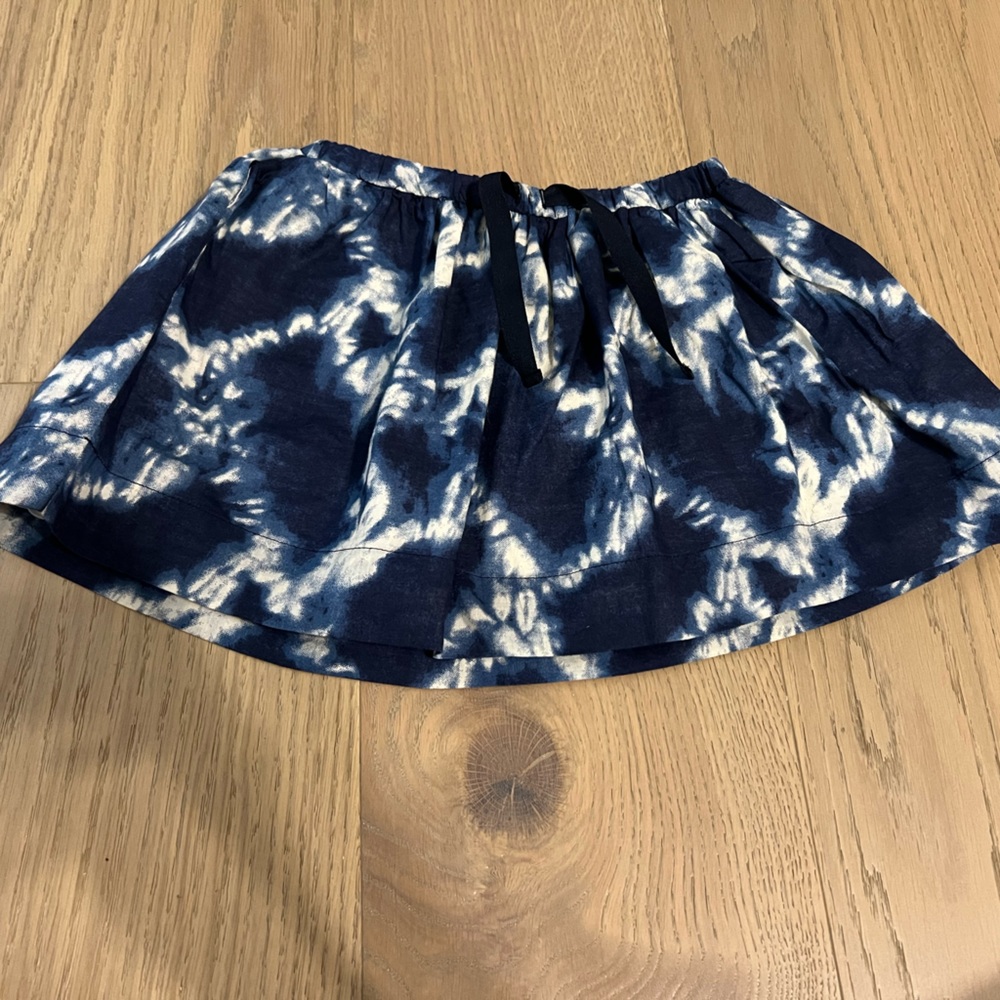 Crewcuts tie dye elastic skirt nwt size 3